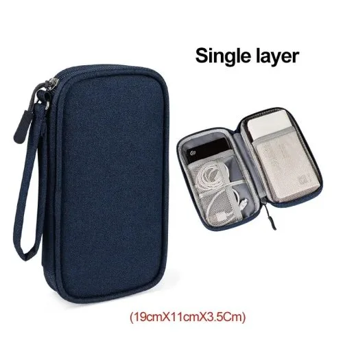 Blauw enkel laag