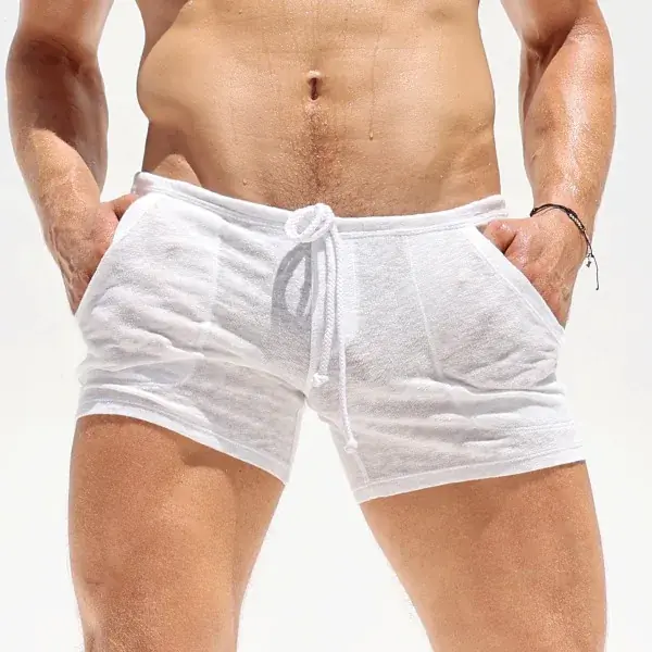 Image de Shorts Hommes Hip-Hop Imprimés Respirants