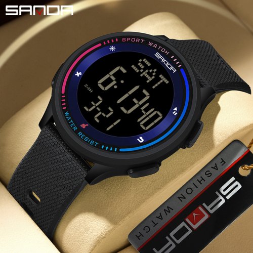 Imagen de Reloj Digital para Niños con Movimiento de Moda, Resistente al Agua y Diseño Deportivo para Adolescentes y Estudiantes