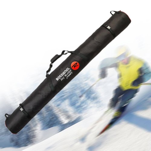Image of Premium Adjustable Ski Gear Bag with Durable Straps – Waterproof, Wear-Resistant Carry Case for Skis, Snowboards & Winter Sports Equipment