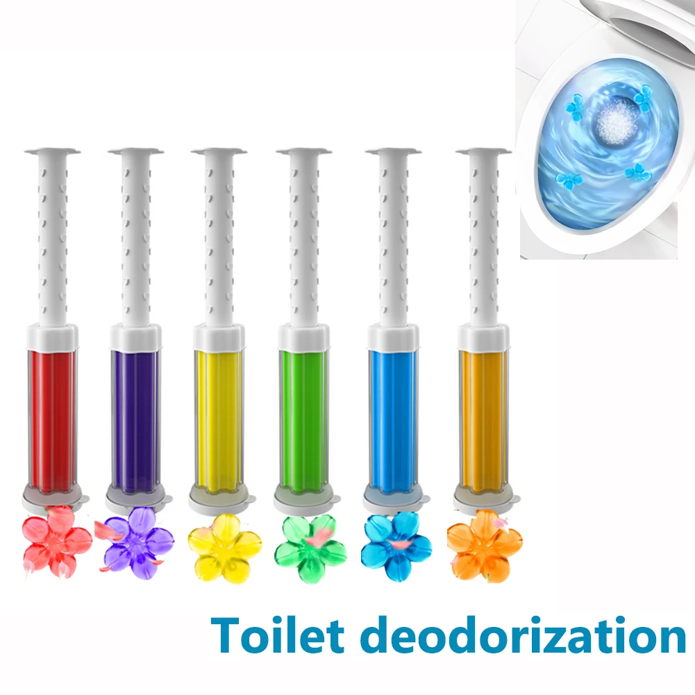 Afbeelding van Natuurlijke Bloemengeur WC-Verfrisser Set: 5-delig Gel, Deodorant & Luchtverfrisser voor een Frisse Badkamer