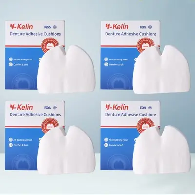 Image de Adhésifs Prothèses Dentaires - 120 Tampons