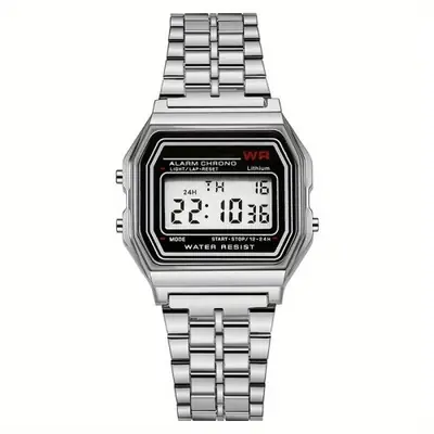 Montre Digitale F91W - Style Élégant & Fonctions Pratiques