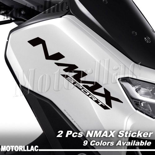 Zdjęcie Naklejki na skuter motocyklowy NMAX Naklejki na owiewki z przednim paskiem Wodoodporne akcesoria do NMAX 155 V2 ABS Nmax 160 150 125