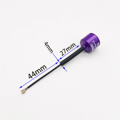 Immagine di Antenna FPV Lollipop 5.8GHz Alta Guadagno per Droni RC da Corsa