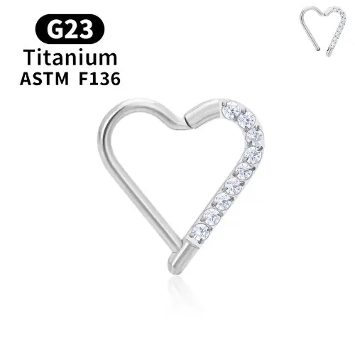 Image de Bijoux de piercing en titane - Style élégant & durable