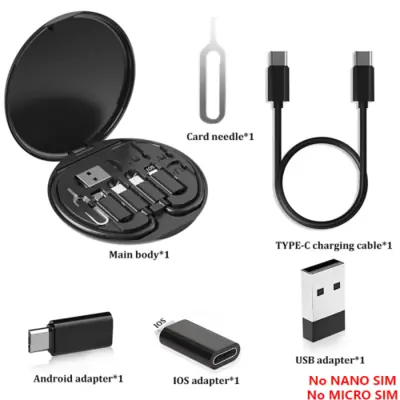 Kit Adaptateur USB-C 60W - Charge Rapide & Conversion