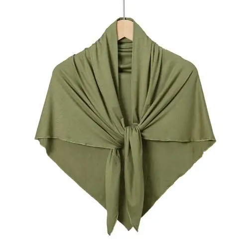 Image de Hijab Triangulaire en Jersey - Élégant & Confortable