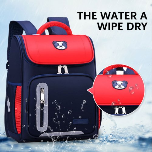 Imagen de Mochila Escolar para Niños 2024 con Detalles Reflectantes, Diseño Moderno y Funcional, Ideal para el Colegio y Viajes Diarios