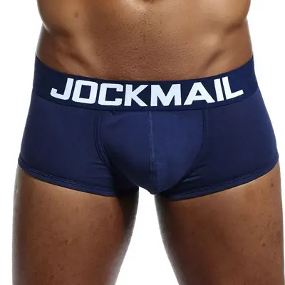 Image de Boxers Homme Respirants en Coton Imprimé Feuilles