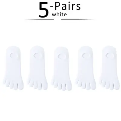 Image de Chaussettes d'été invisibles en coton - 5 paires