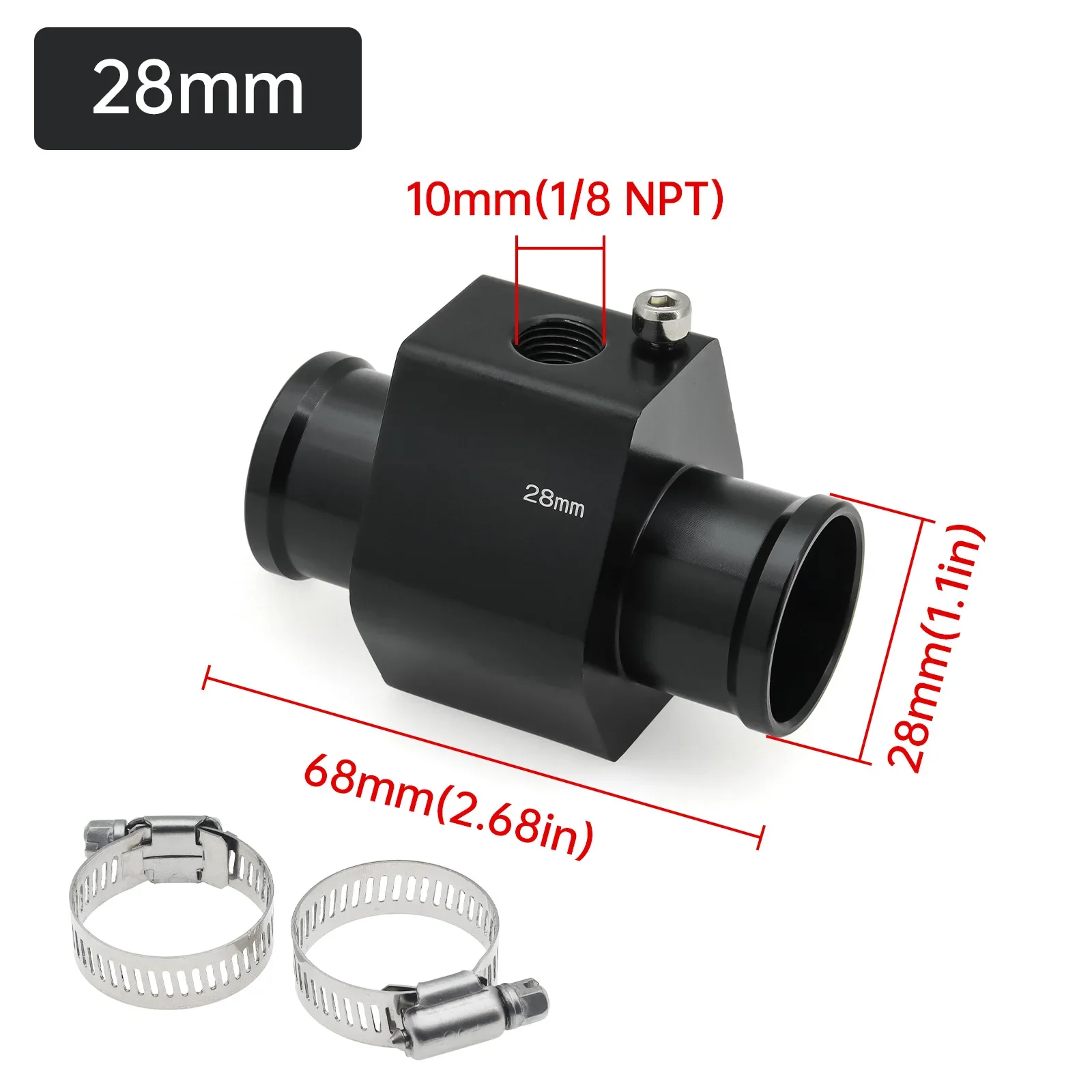 Adattatore 28MM nero
