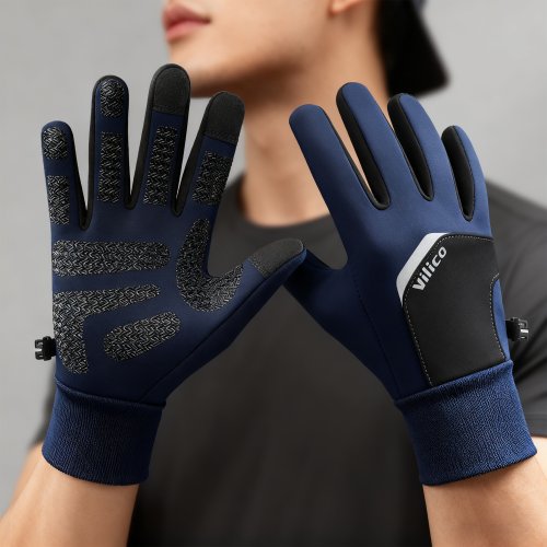Afbeelding van Warme Winter Fietshandschoenen met Touchscreen Functie - Winddichte Handschoenen voor Fietsen, Scooter, Motor en Skiën
