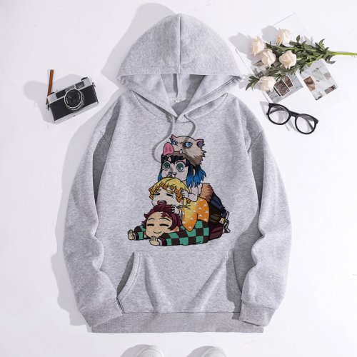 Bild von Demon Slayer Hoodie – Tanjirou Kamado Design für Fans