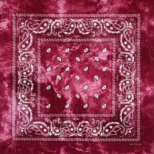 Färbung rot rosa