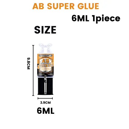 Image de Colle Epoxy Transparente Ultra-Résistante 25ml