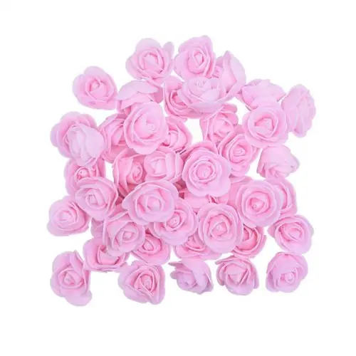 Image de 50 500 Pièces Fleurs Artificielles Rose - Décoration Mariage & Fêtes