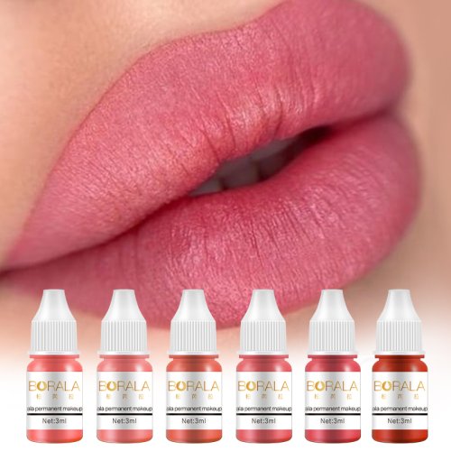 Image of Borala 26 Natural Permanent Makeup Pigments – Vegan, Long-Lasting Lip & Eyebrow Tattoo Inks for Professional PMU Artists