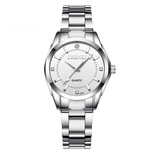 Image de Montre Femme Luxe Étanche avec Strass - Style Élégant & Quartz