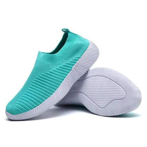 Image de Baskets Plates Sans Lacet Femme - Confort & Style