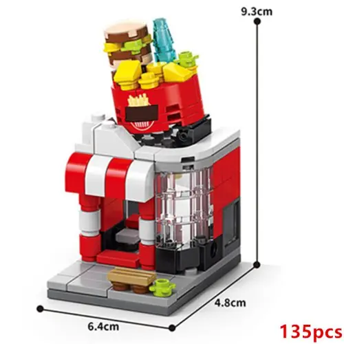 Image de Kit de construction DIY Restaurant Café pour enfants
