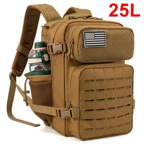 Image de Sac à Dos Tactique 25L-45L - Ultra-Léger & Multifonctionnel