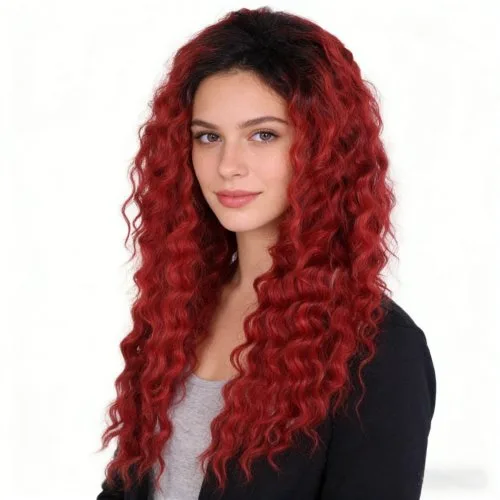 Ombré rood
