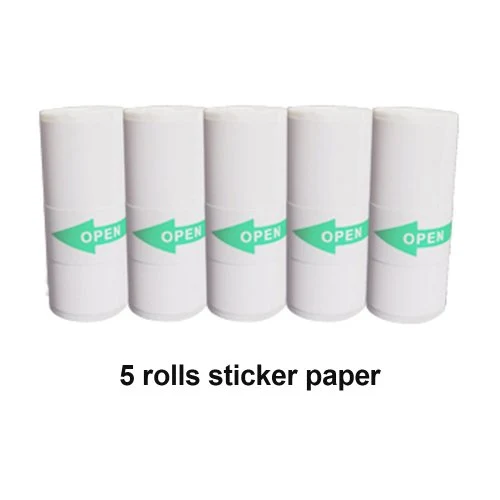 5pcs naklejka papiery