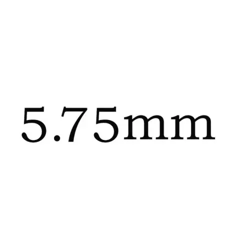 5,75 mm 1000 pièces