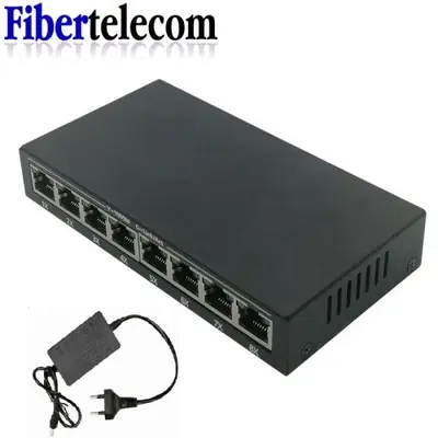 Image de Switch Ethernet Gigabit 8 Ports - Connectivité Rapide et Fiable