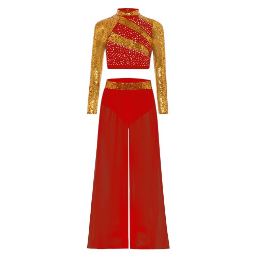 Immagine di Costume Jazz per Ragazze con Paillettes