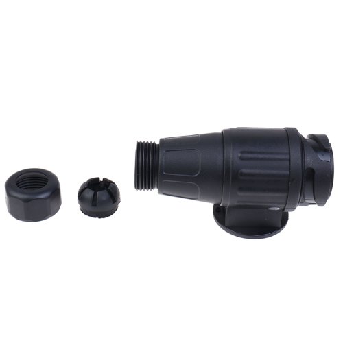Image of Heavy-Duty 12V 13-Pin Waterproof Trailer Plug with Secure Electrical Connector for Reliable Towing Performance