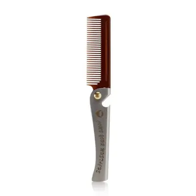 Image de Peigne Pliable Vintage pour Hommes - Barbe & Cheveux