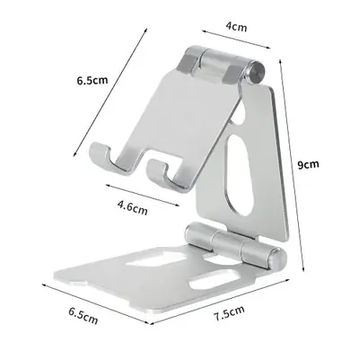 Image de Support Téléphone Portable en Aluminium - Design Élégant & Pratique