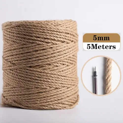 Juteseil 5 mm 5 m