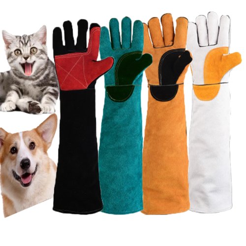 Imagen de Guantes Antimordeduras para Mascotas - Protección Segura y Duradera