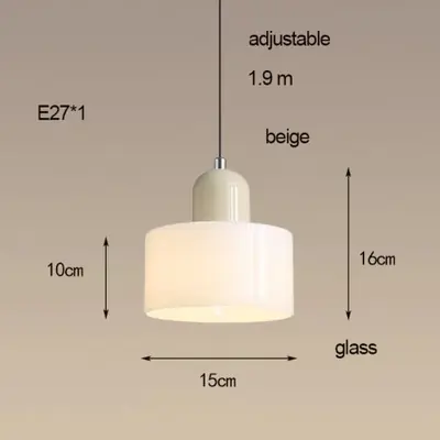 Image de Lustre Nordique en Verre - Éclairage Élégant pour Chambre & Bar
