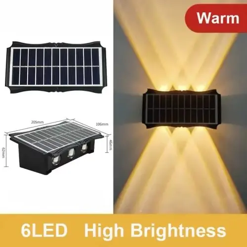 Image de Applique Solaire LED Extérieure - Éclairage Jardin & Cour