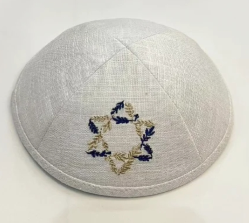 Zdjęcie Eleganckie Kippot Ślubne i Kippa na Bar Mitzwą – Tradycyjne Żyrmulki dla Mężczyzn w Stylu Religijnym