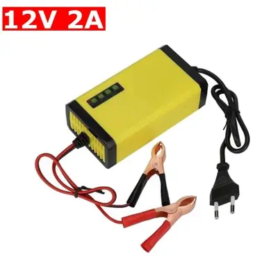 Image de Chargeur de Batterie Moto 12V 2A - Auto-Adaptatif & LED