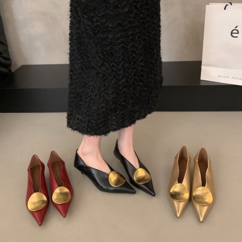Imagen de Zapatos Mary Jane Vintage con Tacón Bajo para Mujer