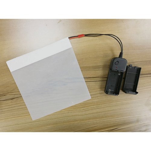 Image of Sunice Small Size sample White to Opaque PDLC Smart Film Switchable Glass Film Tint Film Home Commercial Glass Sticker