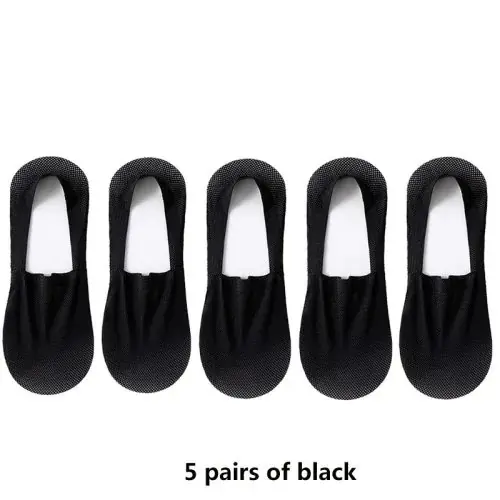 5 paires de noir