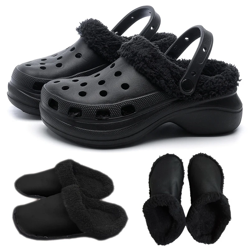 Image de Couvre-chaussures Hiver Chauffants en Velours