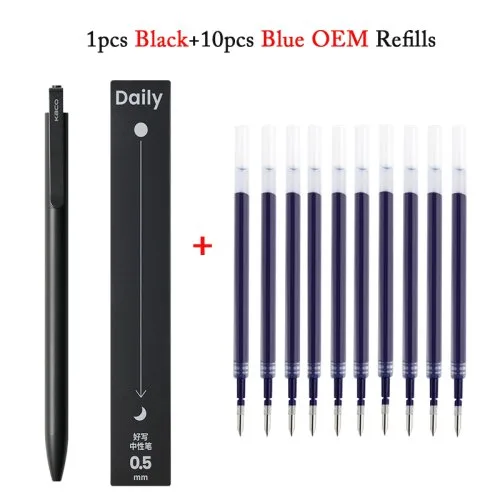 1Black 10 Blue OEM
