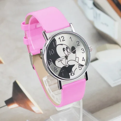 Image de Montre Disney Mickey pour Enfants - Bracelet Cuir