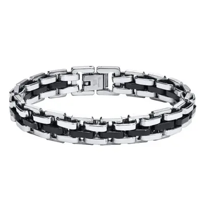 Image de Bracelet Homme Acier Inoxydable - Style Élégant & Robuste
