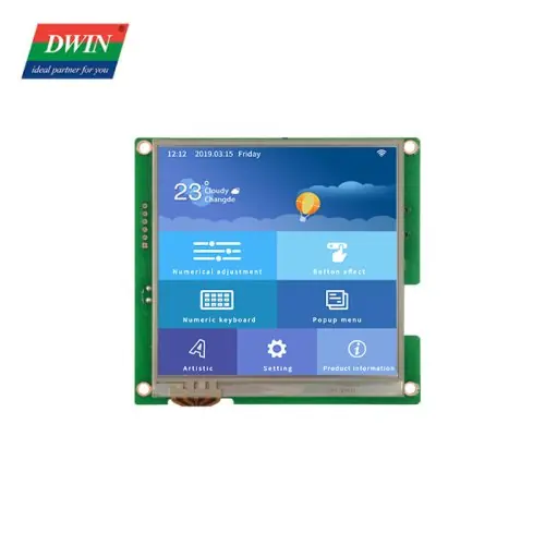Image de Écran tactile capacitif 480x480 pour Arduino - DWIN 4.0