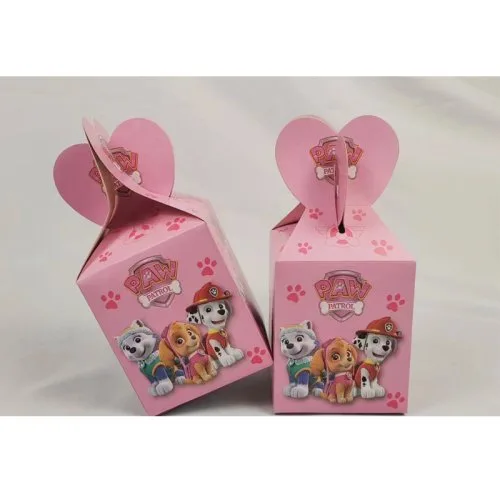 6pcs caramelo cajas