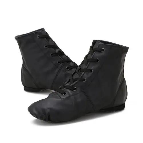 Image de Chaussures de Danse Jazz en Cuir - Homme & Femme